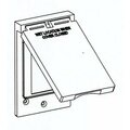 Orbit Electrical Box Cover, Device Box, 1 Gang, Zinc Die Cast 1C-GV